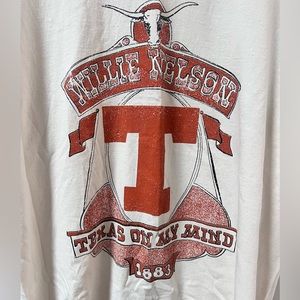 Texas on my mind xWillie Nelson T-Shirt